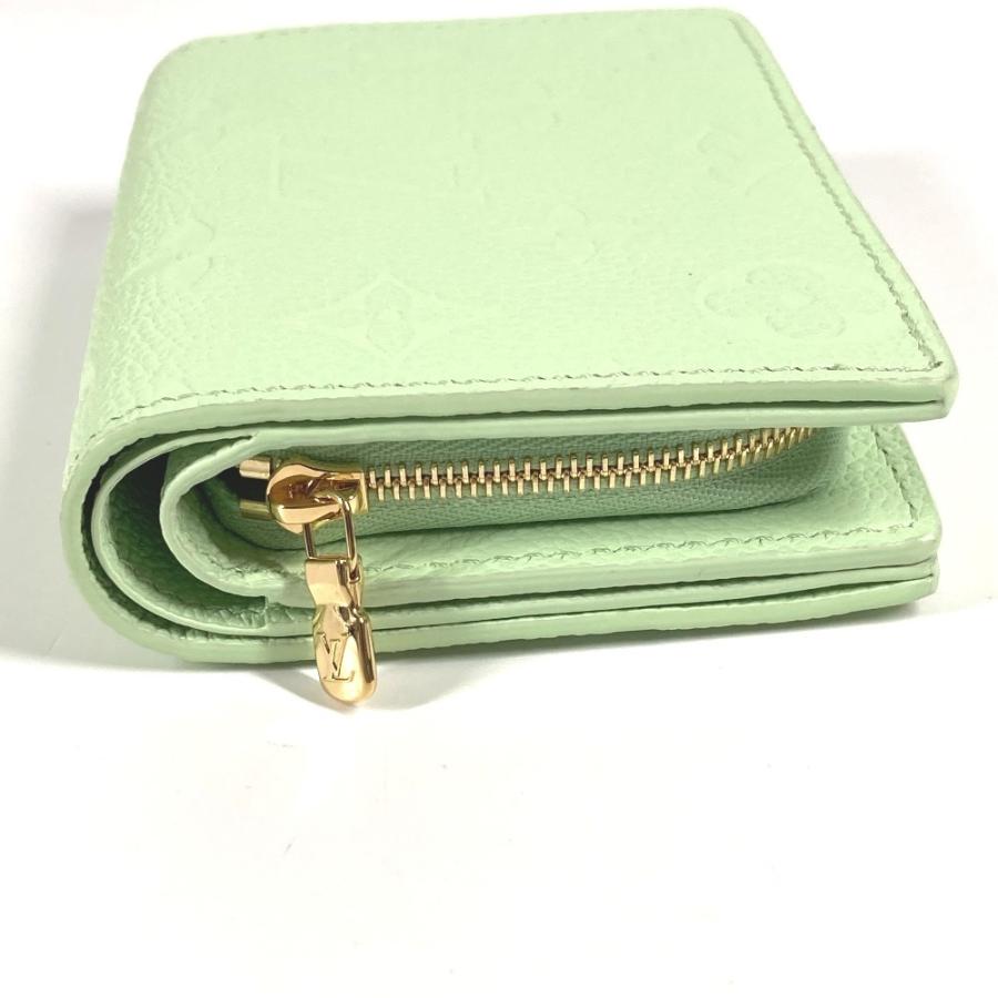 未使用 LOUIS VUITTON ルイヴィトン M13619 ポルトフォイユクレア  財布 日本限定 モノグラムマルチカラー LV×TM 村上隆  グリーン【中古】 | LOUIS VUITTON | 04