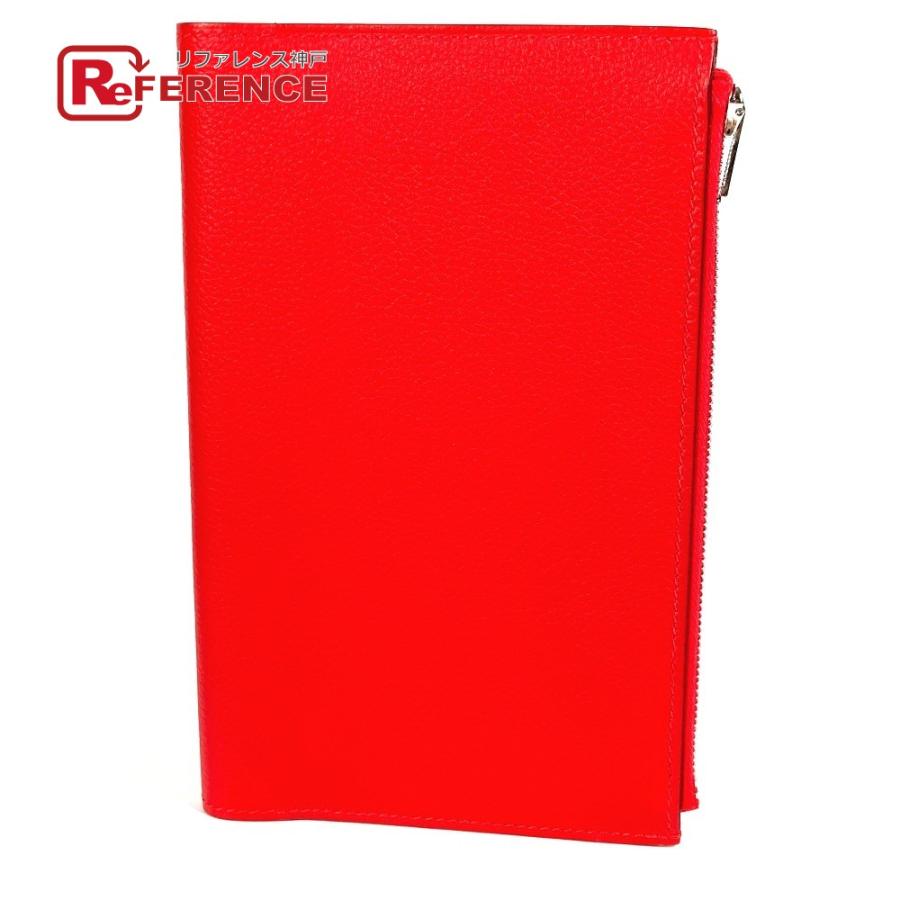 未使用 HERMES エルメス ノートパッド 《EAジップ》 PM ノート メモ帳 手帳 ノートカバー ルージュラデュー レッド ユニセックス【中古】 | HERMES