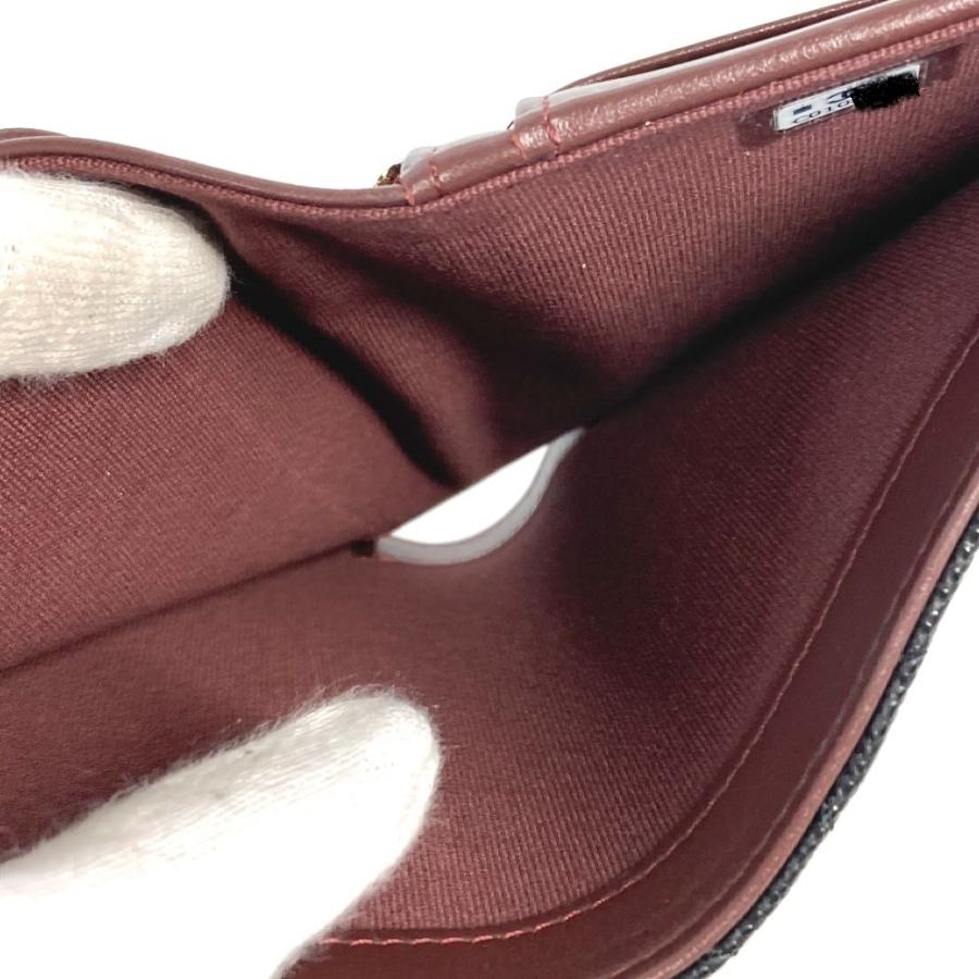 未使用 CHANEL シャネル AP3791 CC ココマーク キルティング マトラッセ ロゴ 2つ折り財布 パスポートケース ブラック レディース【中古】 | CHANEL | 08