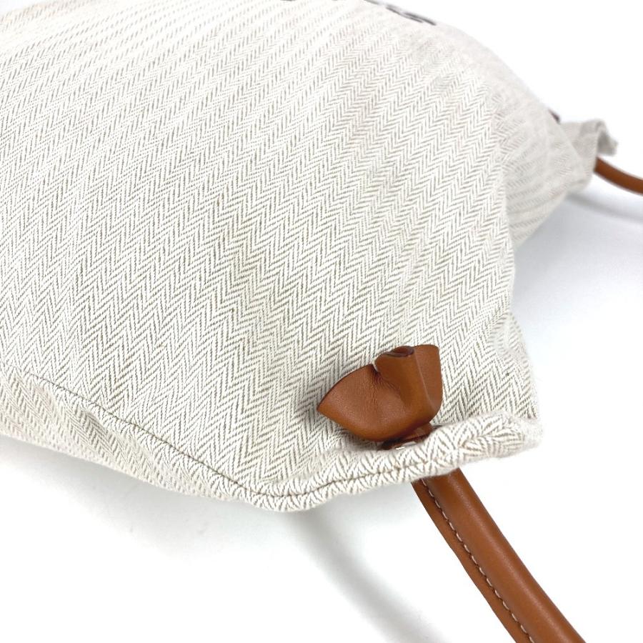 美品 HERMES エルメス サック アリーヌ MM サックアリーヌMM カバン ロゴ リュックサック ベージュ ユニセックス【中古】 | HERMES | 05