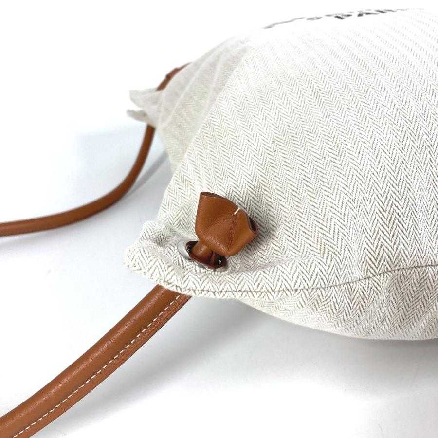 美品 HERMES エルメス サック アリーヌ MM サックアリーヌMM カバン ロゴ リュックサック ベージュ ユニセックス【中古】 | HERMES | 06