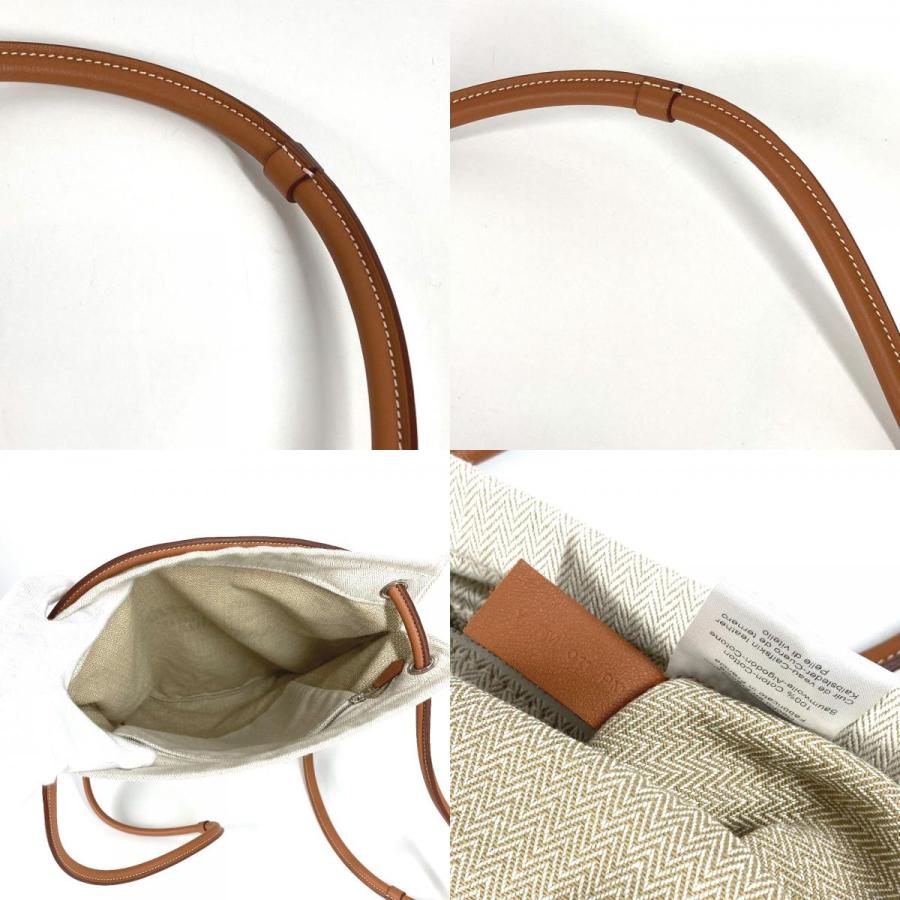 美品 HERMES エルメス サック アリーヌ MM サックアリーヌMM カバン ロゴ リュックサック ベージュ ユニセックス【中古】 | HERMES | 08