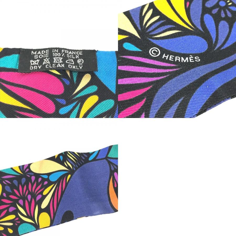 美品 HERMES エルメス ツイリー ツィリー ツイリー スカーフ マルチカラー レディース【中古】 | HERMES | 09
