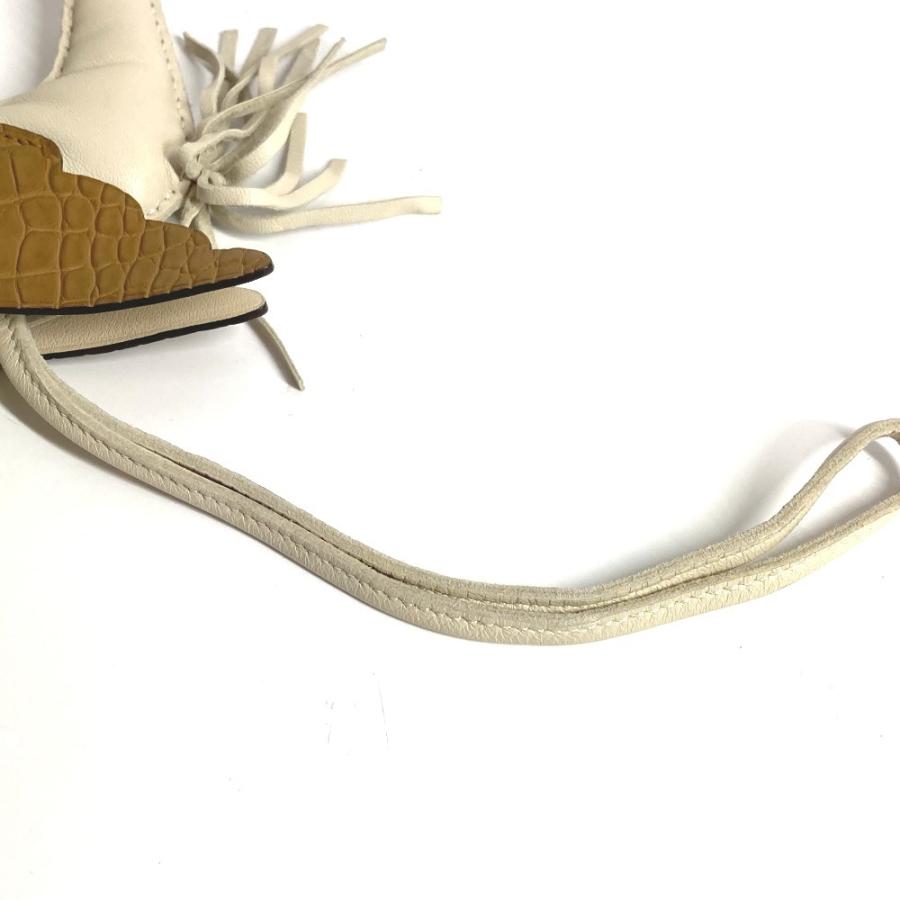 HERMES エルメス ロデオ ペガサス タッチ MM  バッグチャーム 馬 チャーム クレ/クラフト  ホワイト系 ユニセックス【中古】 | HERMES | 04
