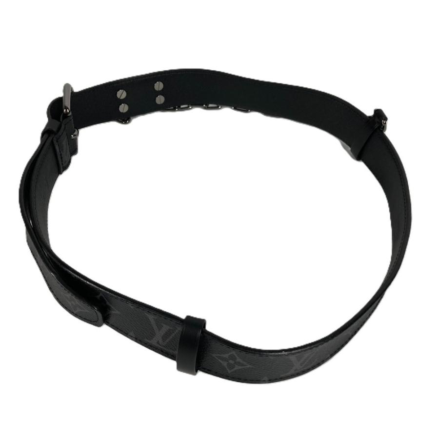LOUIS VUITTON ルイヴィトン M0179V  サンチュールシグネチャーチェーン35MM チェーン モノグラムエクリプス  ベルト ブラック【中古】 | LOUIS VUITTON | 05