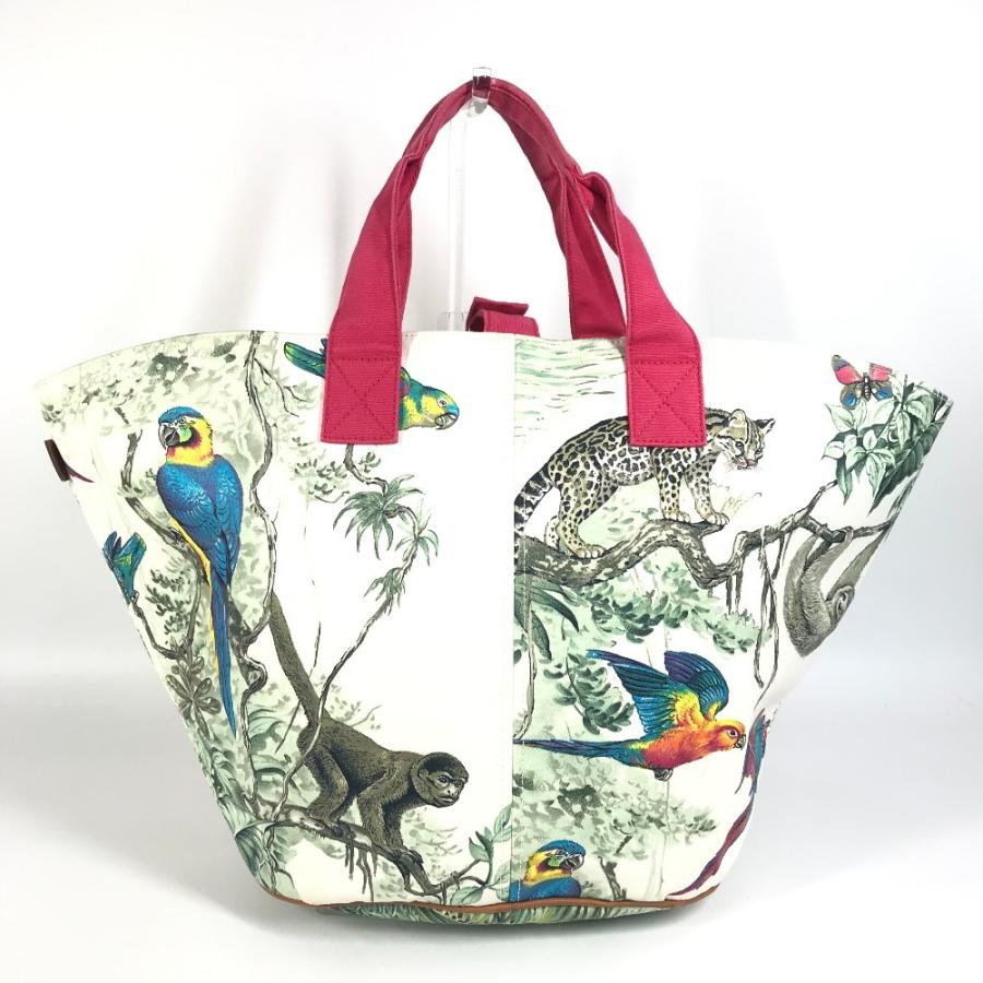 HERMES エルメス パニエドプラージュ カバン トートバッグ ポーチ付き アニマル ハンドバッグ ピンク ユニセックス【中古】 | HERMES | 02