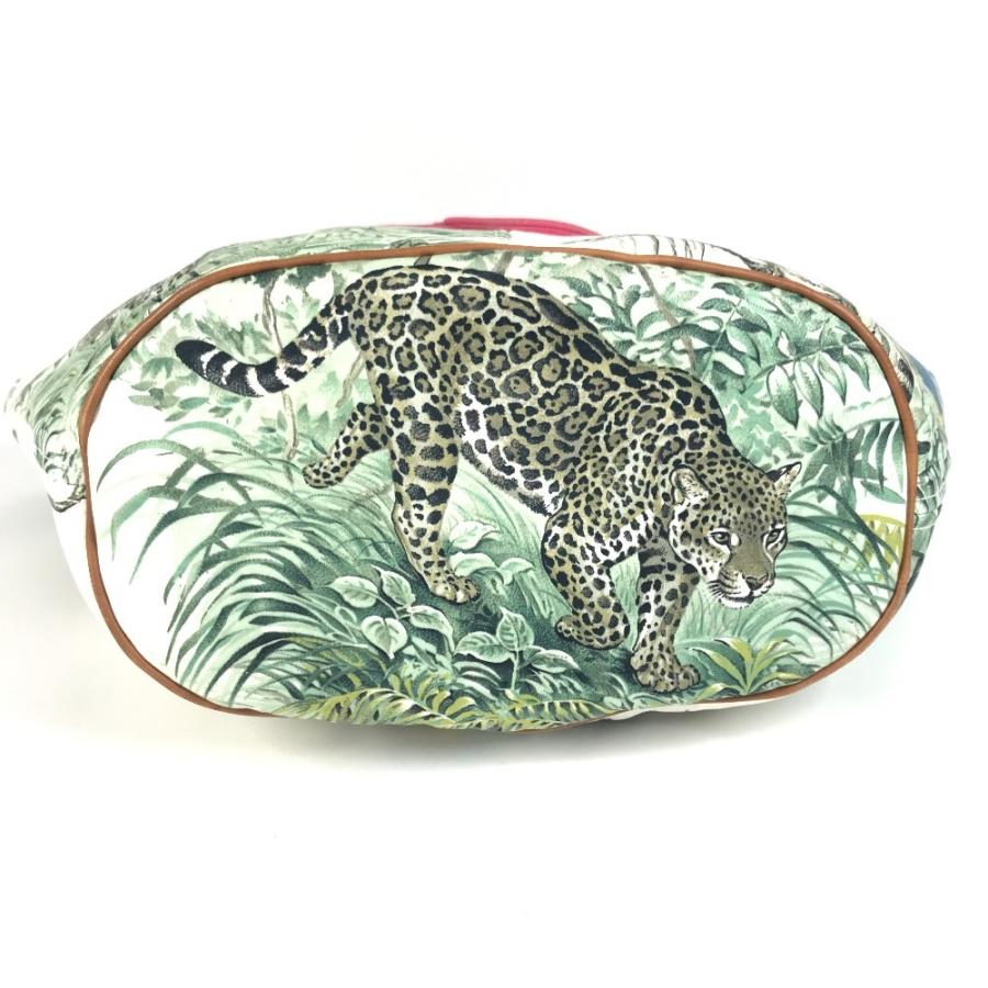 HERMES エルメス パニエドプラージュ カバン トートバッグ ポーチ付き アニマル ハンドバッグ ピンク ユニセックス【中古】 | HERMES | 05