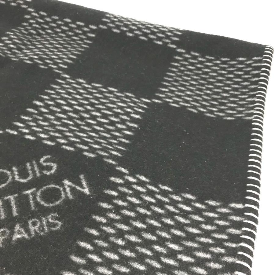 新品同様 LOUIS VUITTON ルイヴィトン M76561 クヴェルテュールダミエクラシック  ダミエグラフィットジャイアント ブランケット【中古】 | LOUIS VUITTON | 08