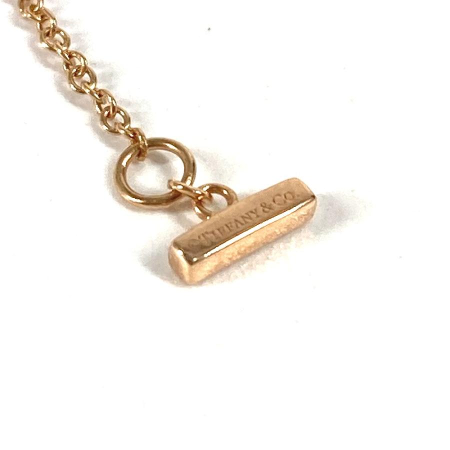 TIFFANY&Co. ティファニー 64026801  ダイヤモンド ＆ マザーオブパール サークル ペンダント T ネックレス ローズゴールド 【中古】 | TIFFANY&Co. | 06