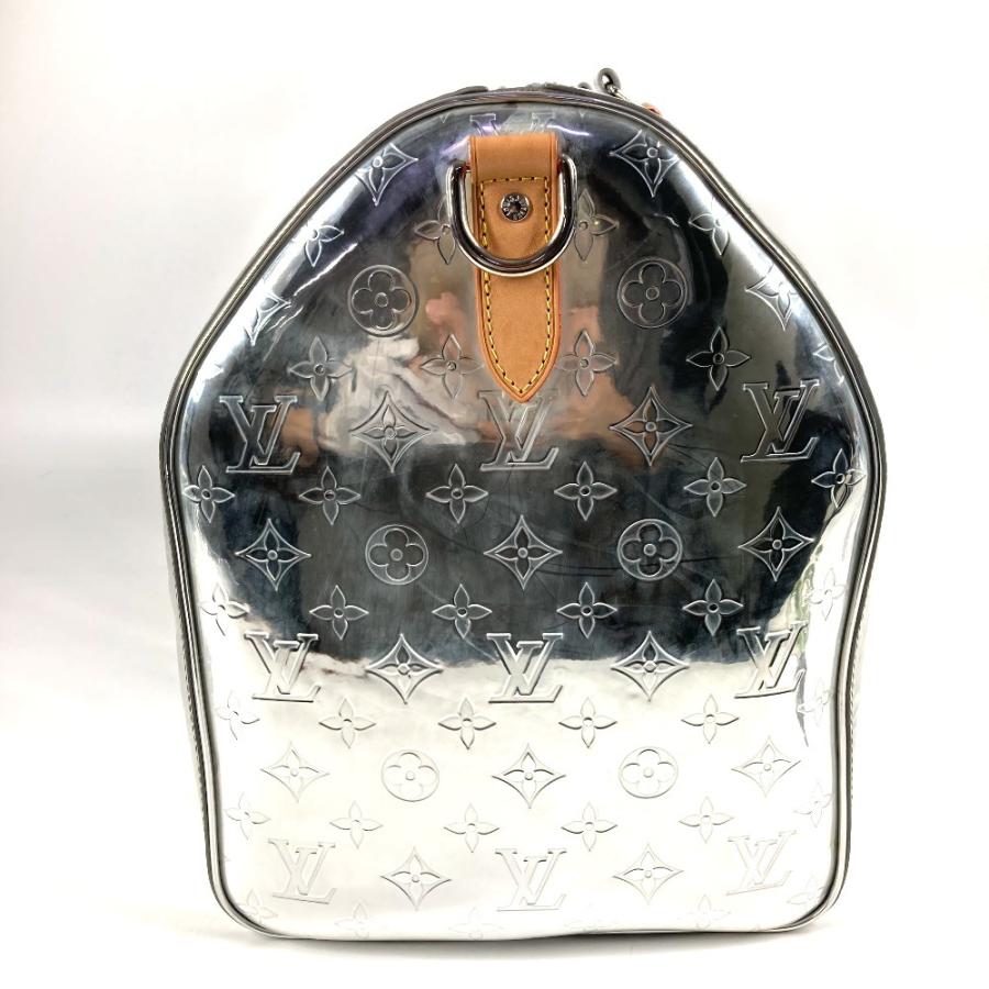 LOUIS VUITTON ルイヴィトン M45886 キーポルバンドリエール50 旅行バッグ  トラベル モノグラムミラー ボストンバッグ シルバー 【中古】 | LOUIS VUITTON | 03