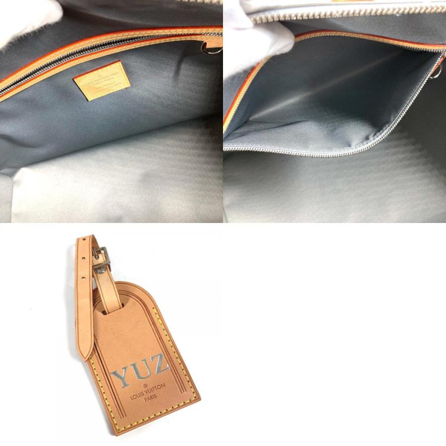 LOUIS VUITTON ルイヴィトン M45886 キーポルバンドリエール50 旅行バッグ  トラベル モノグラムミラー ボストンバッグ シルバー 【中古】 | LOUIS VUITTON | 09