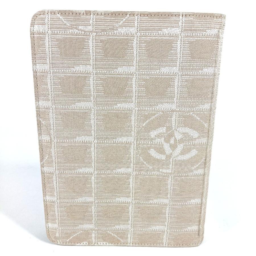 CHANEL シャネル ロゴ システム手帳 ステーショナリー ニュートラベルライン 手帳カバー ベージュ ユニセックス【中古】 | CHANEL | 01