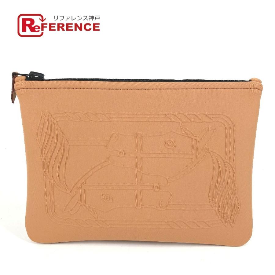 未使用 HERMES エルメス ネオバンPM ネオバン PM ネオバン・カドリージュ PM  クラッチバッグ マルチポーチ  ベージュ【中古】 | HERMES