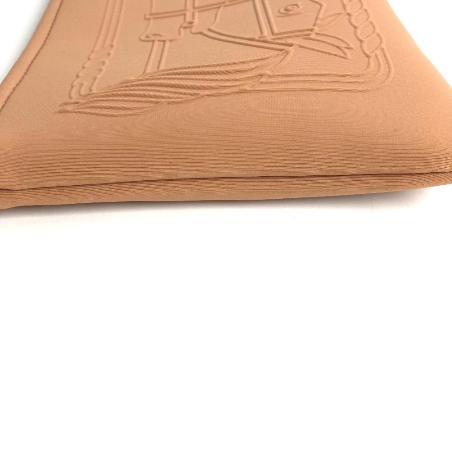 未使用 HERMES エルメス ネオバンPM ネオバン PM ネオバン・カドリージュ PM  クラッチバッグ マルチポーチ  ベージュ【中古】 | HERMES | 08
