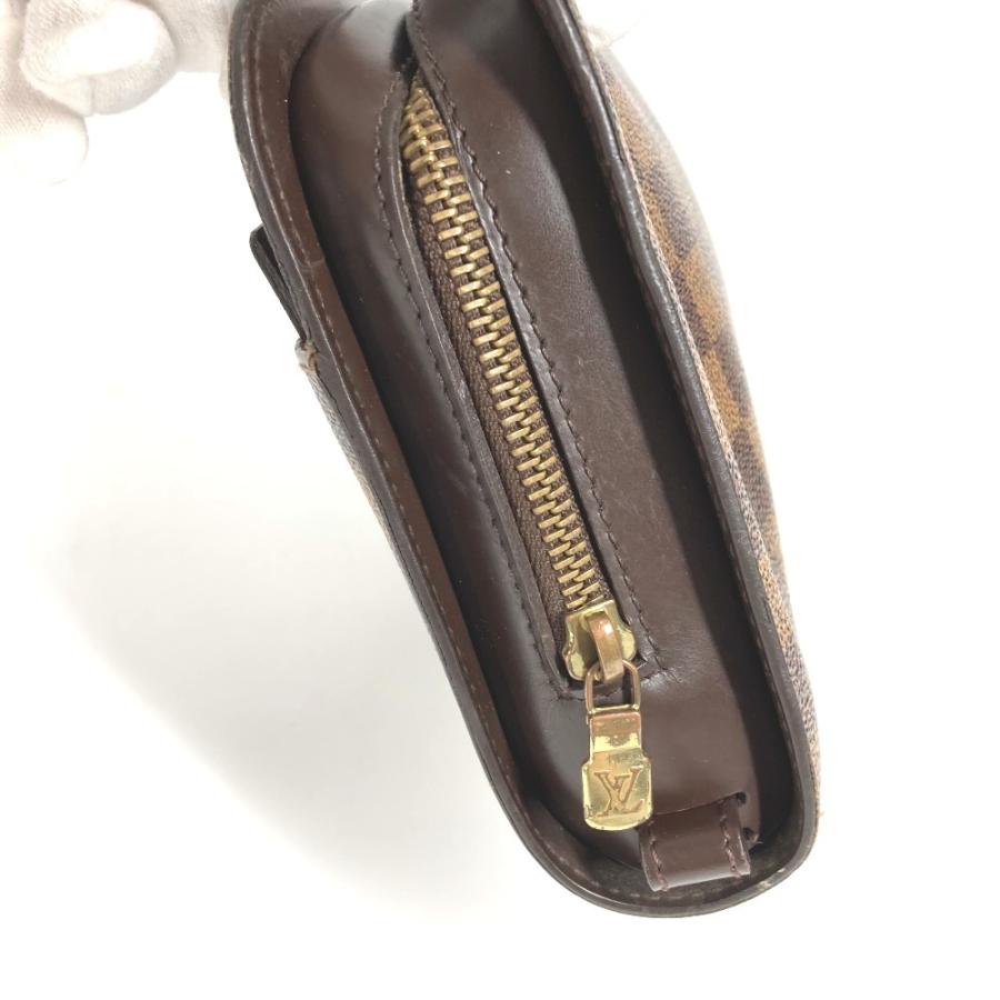 LOUIS VUITTON ルイヴィトン N51993 サンルイ クラッチバッグ カバン ポーチ ストラップ付 ダミエ セカンドバッグ エベヌ 【中古】 | LOUIS VUITTON | 06