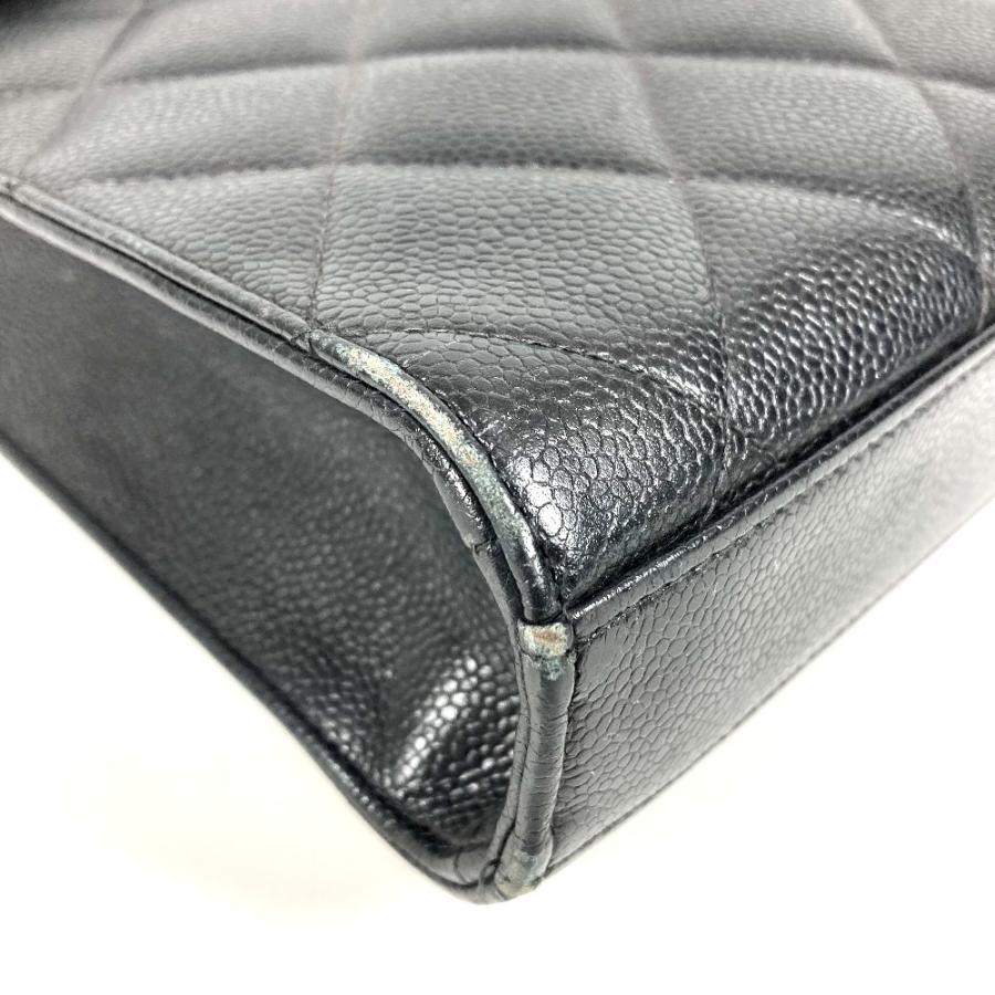 CHANEL シャネル A02794 マトラッセ キルティング ブリーフケース ハンドバッグ  ヴィンテージ ビジネスバッグ ブラック【中古】 | CHANEL | 06