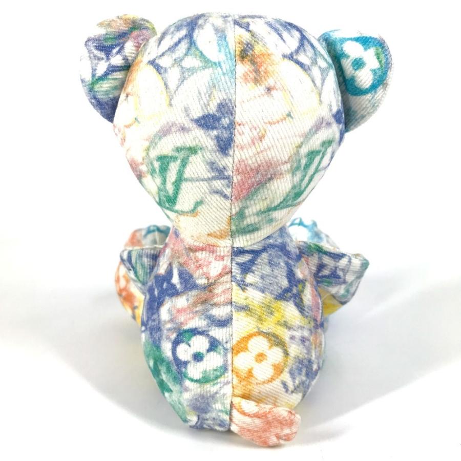 LOUIS VUITTON ルイヴィトン GI0502 ドゥドゥ・ルイ ドゥドゥルイ 人形 インテリア   テディベア モノグラムパステル ぬいぐるみ 【中古】 | LOUIS VUITTON | 01