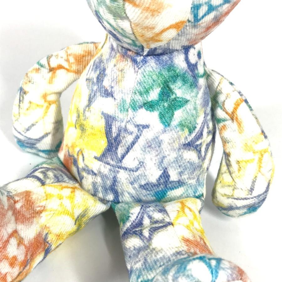 LOUIS VUITTON ルイヴィトン GI0502 ドゥドゥ・ルイ ドゥドゥルイ 人形 インテリア   テディベア モノグラムパステル ぬいぐるみ 【中古】 | LOUIS VUITTON | 03