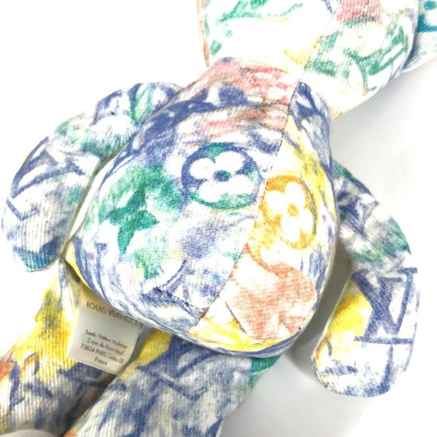 LOUIS VUITTON ルイヴィトン GI0502 ドゥドゥ・ルイ ドゥドゥルイ 人形 インテリア   テディベア モノグラムパステル ぬいぐるみ 【中古】 | LOUIS VUITTON | 07