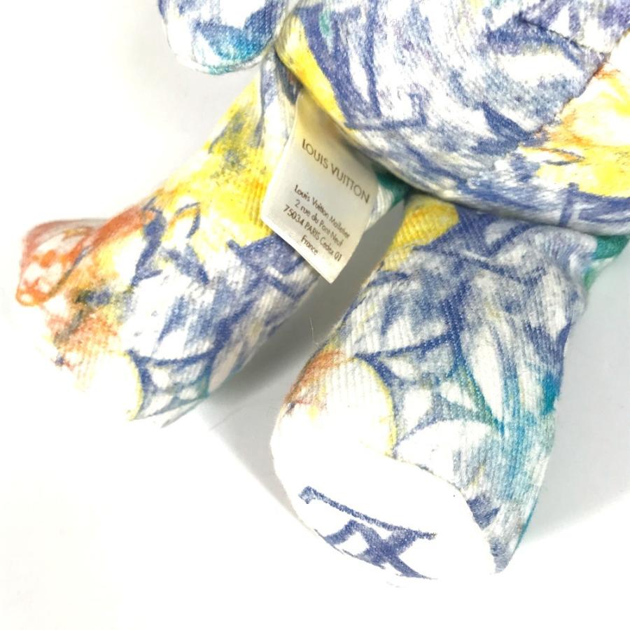 LOUIS VUITTON ルイヴィトン GI0502 ドゥドゥ・ルイ ドゥドゥルイ 人形 インテリア   テディベア モノグラムパステル ぬいぐるみ 【中古】 | LOUIS VUITTON | 08