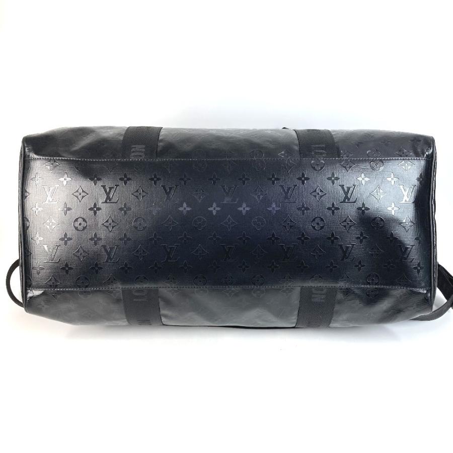 新品同様 LOUIS VUITTON ルイヴィトン M23786 キーポル55  2WAYバッグ  LV SKI モノグラムストーム ボストンバッグ ブラック 【中古】 | LOUIS VUITTON | 04