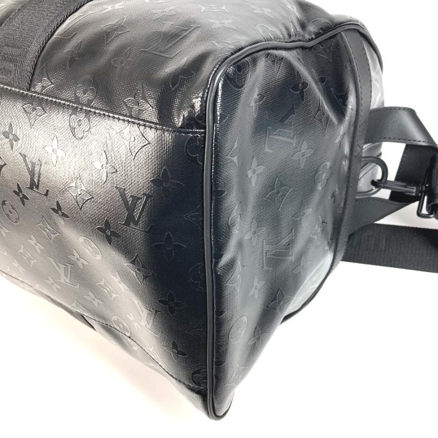 新品同様 LOUIS VUITTON ルイヴィトン M23786 キーポル55  2WAYバッグ  LV SKI モノグラムストーム ボストンバッグ ブラック 【中古】 | LOUIS VUITTON | 05