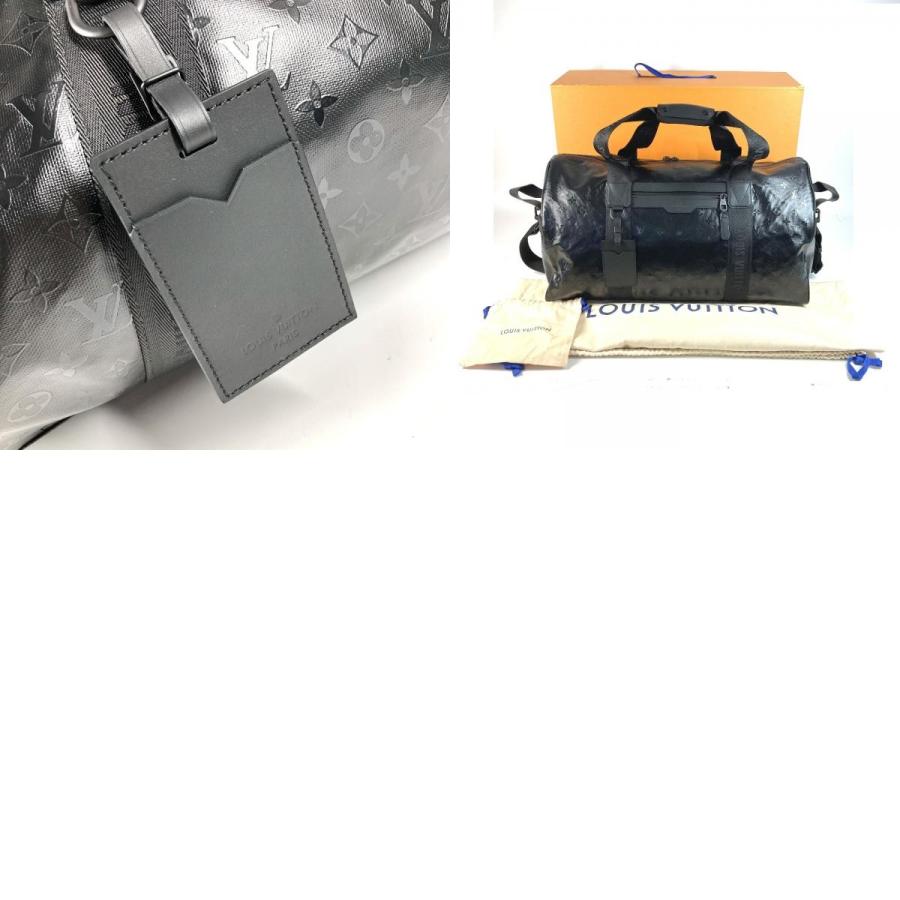 新品同様 LOUIS VUITTON ルイヴィトン M23786 キーポル55  2WAYバッグ  LV SKI モノグラムストーム ボストンバッグ ブラック 【中古】 | LOUIS VUITTON | 09