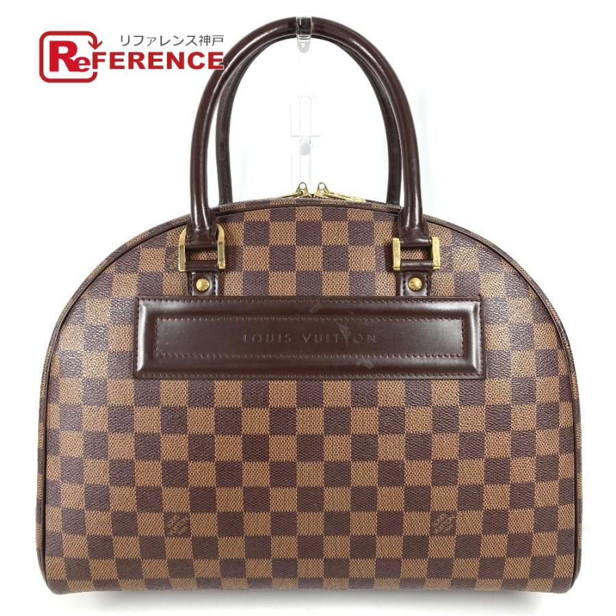 LOUIS VUITTON ルイヴィトン N41455  ノリータ ボストンバッグ 肩掛け ショルダーバッグ ダミエ ハンドバッグ エベヌ ブラウン【中古】 | LOUIS VUITTON