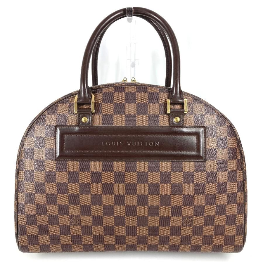 LOUIS VUITTON ルイヴィトン N41455  ノリータ ボストンバッグ 肩掛け ショルダーバッグ ダミエ ハンドバッグ エベヌ ブラウン【中古】 | LOUIS VUITTON | 01