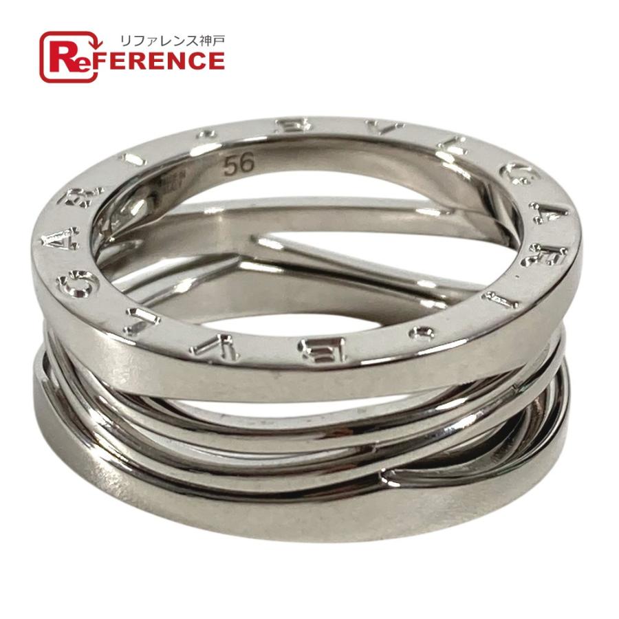 美品 BVLGARI ブルガリ ビーゼロワン レジェンド アクセサリー ジュエリー K18 金 B-ZERO1 リング・指輪 シルバー ユニセックス【中古】 | BVLGARI
