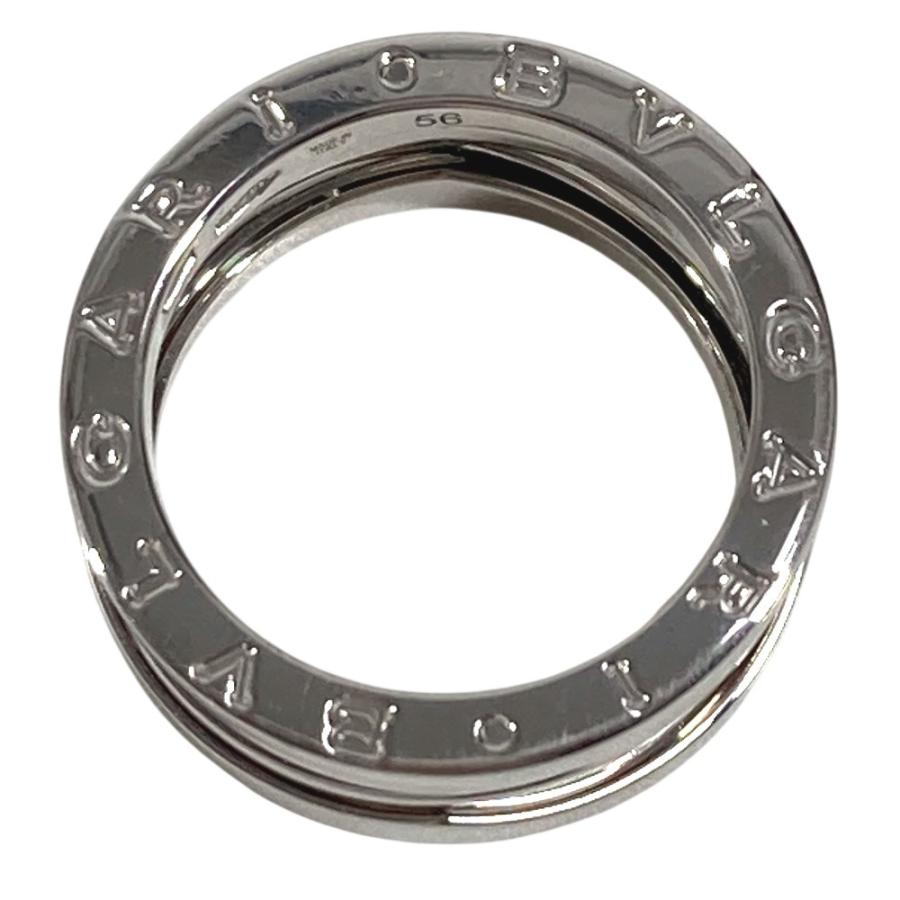 美品 BVLGARI ブルガリ ビーゼロワン レジェンド アクセサリー ジュエリー K18 金 B-ZERO1 リング・指輪 シルバー ユニセックス【中古】 | BVLGARI | 01