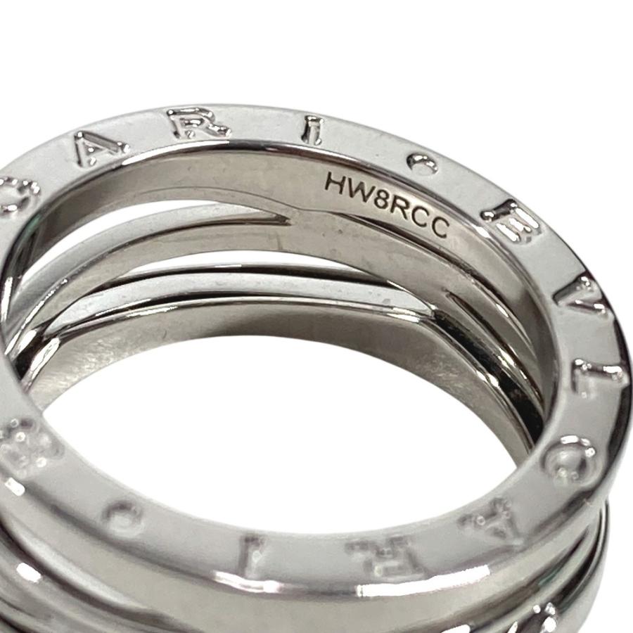美品 BVLGARI ブルガリ ビーゼロワン レジェンド アクセサリー ジュエリー K18 金 B-ZERO1 リング・指輪 シルバー ユニセックス【中古】 | BVLGARI | 07