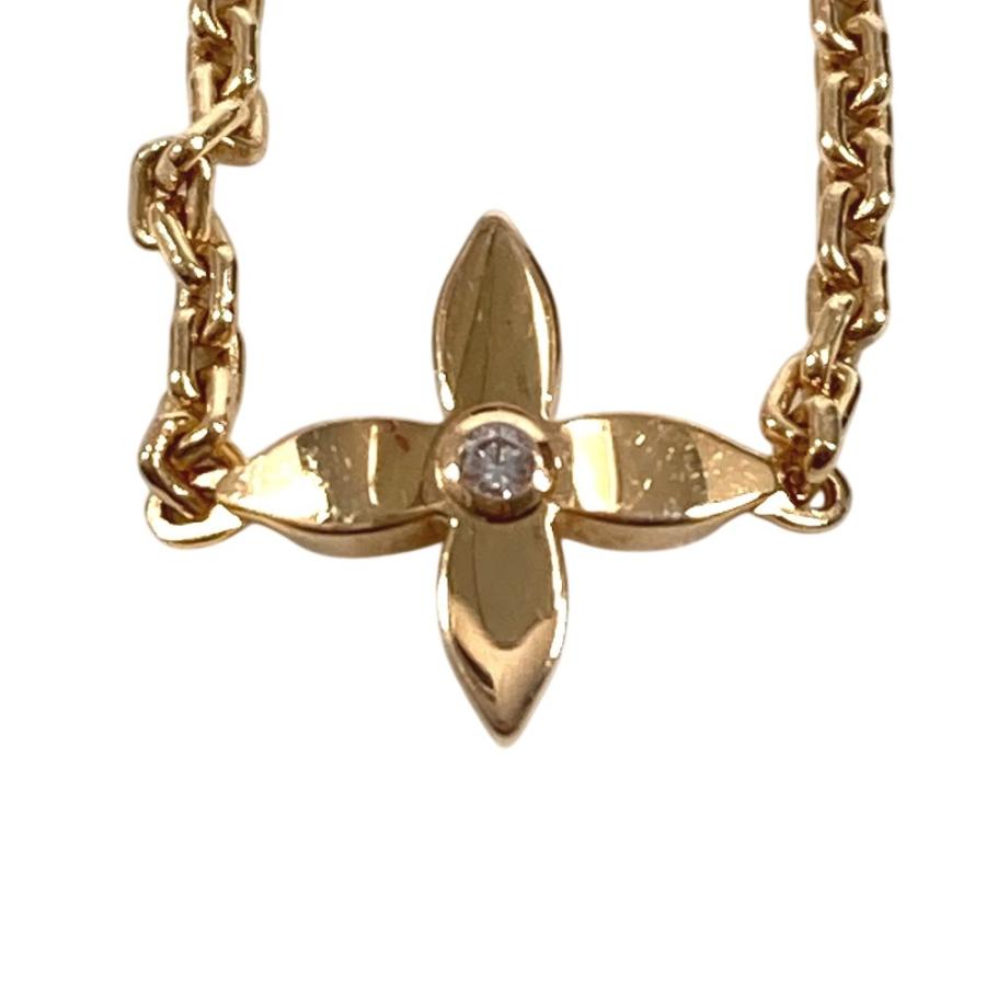 LOUIS VUITTON ルイヴィトン Q9K64I  バーグチェーン イディール ブロッサムリング  K18 金 ダイヤモンド ダイヤ 1P リング・指輪【中古】 | LOUIS VUITTON | 01