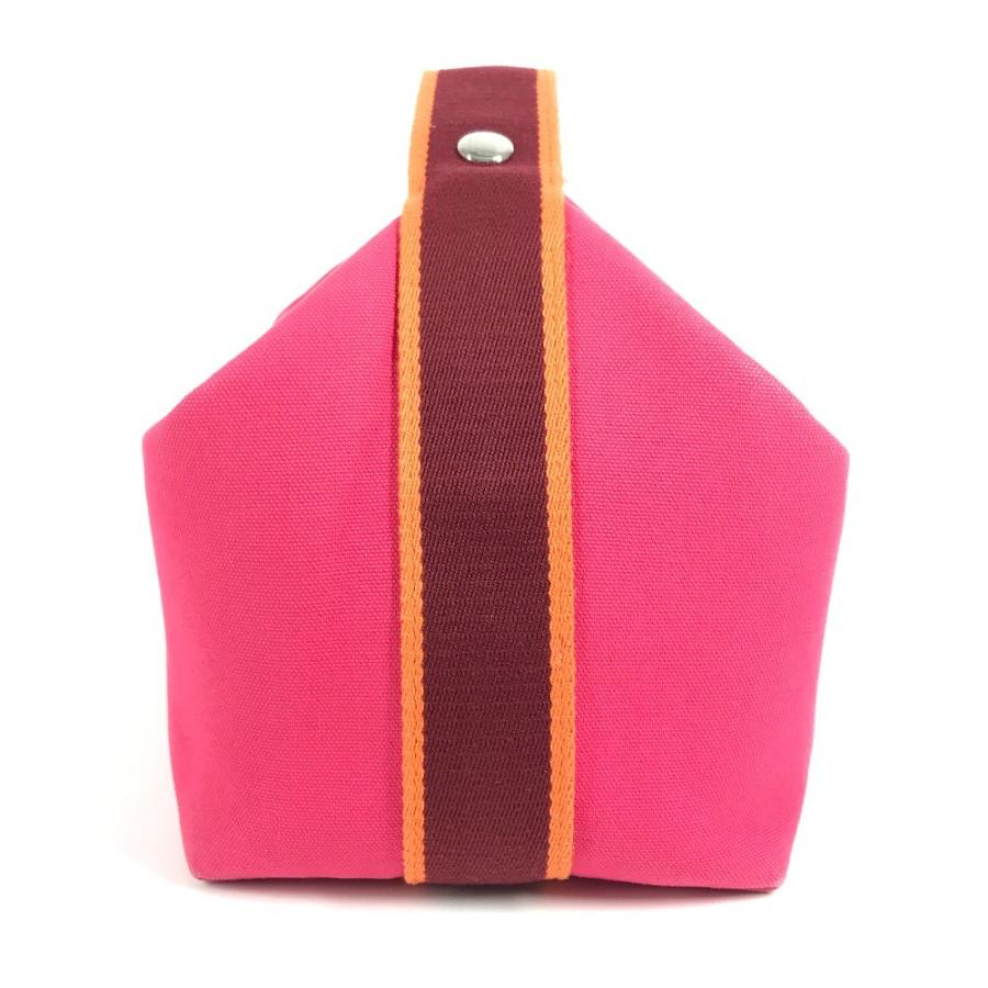 HERMES エルメス ブリッドアブラックGM ブリッドアブラック GM カバン ポーチ バニティバッグ ハンドバッグ ハイビスカス ピンク【中古】 | HERMES | 03