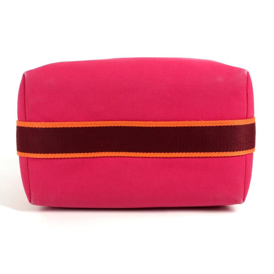 HERMES エルメス ブリッドアブラックGM ブリッドアブラック GM カバン ポーチ バニティバッグ ハンドバッグ ハイビスカス ピンク【中古】 | HERMES | 04