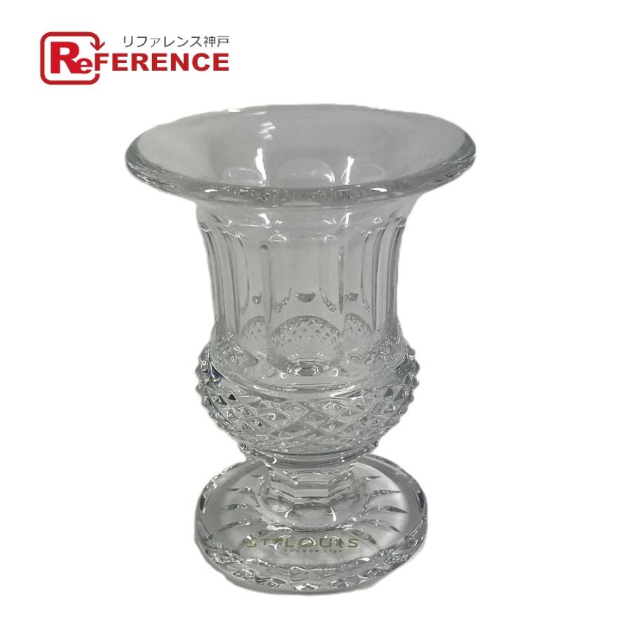 未使用 HERMES エルメス 41010500 ガダルキヴィール フラワーベース インテリア サンルイ STLOUIS 花瓶 クリア ユニセックス【中古】 | HERMES