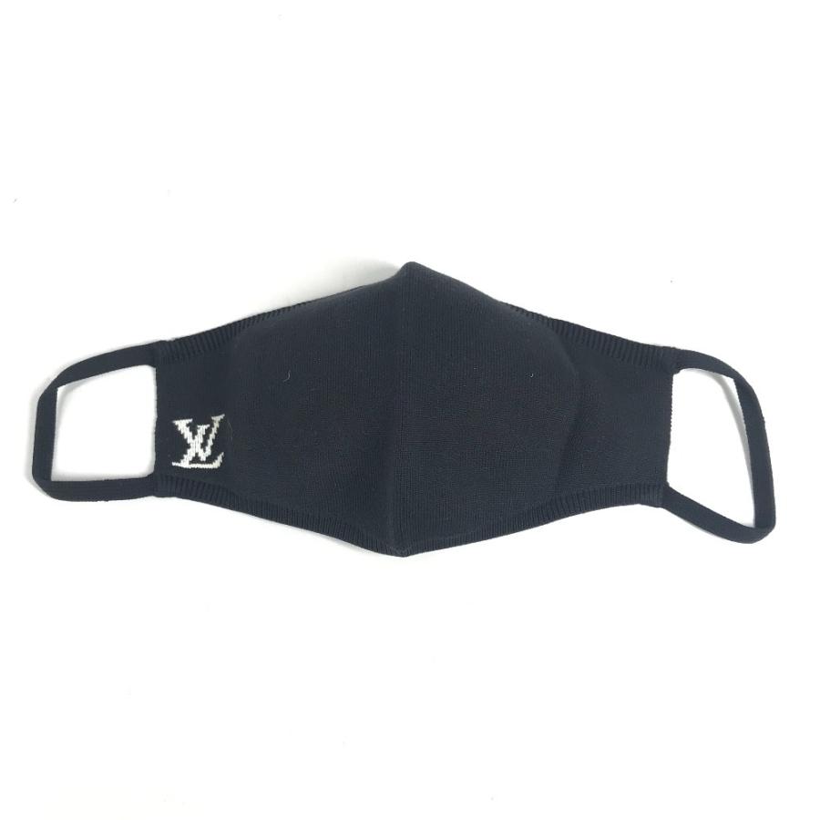 美品 LOUIS VUITTON ルイヴィトン M76748 マスク マイユ マスク＆巾着ポーチセット モノグラム マスク ブラック ユニセックス【中古】 | LOUIS VUITTON | 06