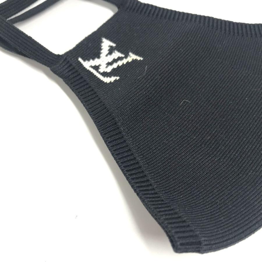 美品 LOUIS VUITTON ルイヴィトン M76748 マスク マイユ マスク＆巾着ポーチセット モノグラム マスク ブラック ユニセックス【中古】 | LOUIS VUITTON | 07