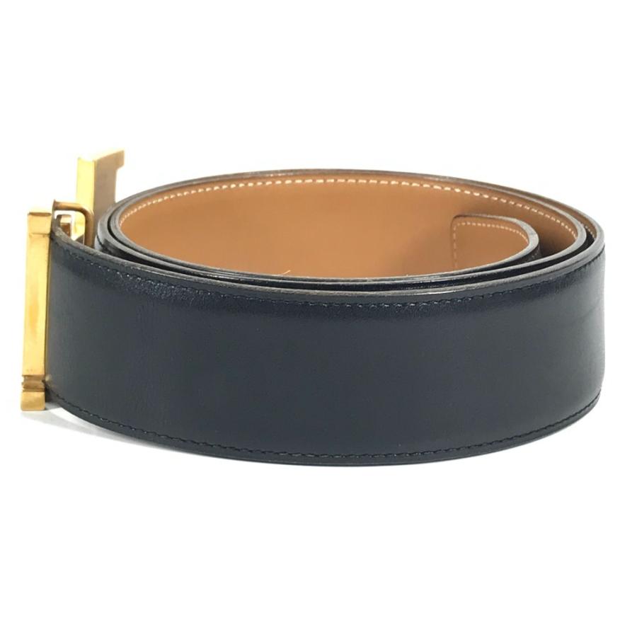 HERMES エルメス H金具 ビッグロゴ コンスタンス Hベルト アクセサリー  ベルト ブラック メンズ【中古】 | HERMES | 02