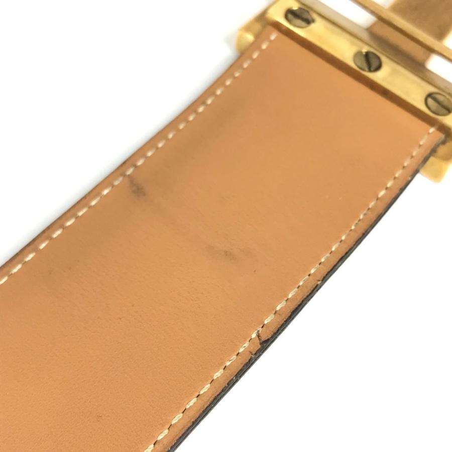 HERMES エルメス H金具 ビッグロゴ コンスタンス Hベルト アクセサリー  ベルト ブラック メンズ【中古】 | HERMES | 03