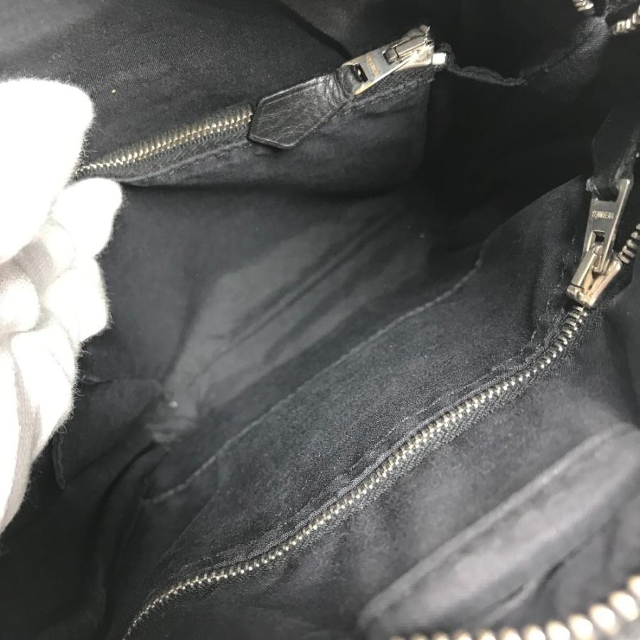 HERMES エルメス ロゴ アカプルコ カバン 斜め掛け ポシェット ショルダーバッグ ブラック メンズ【中古】 | HERMES | 03