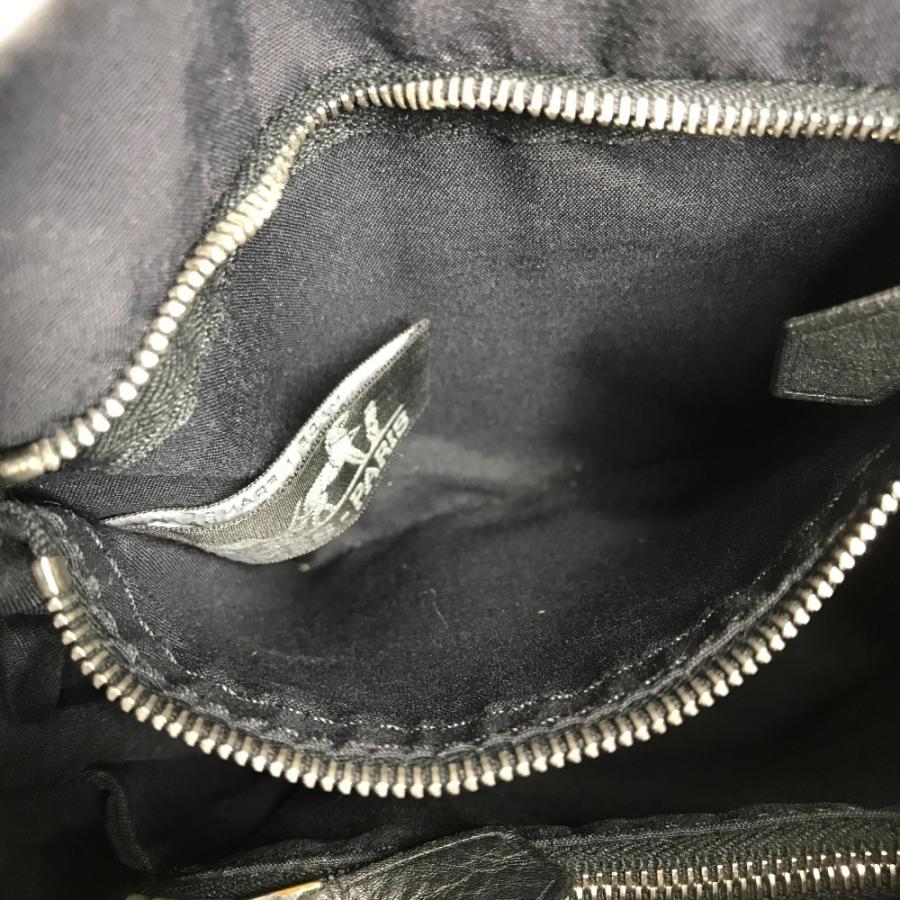 HERMES エルメス ロゴ アカプルコ カバン 斜め掛け ポシェット ショルダーバッグ ブラック メンズ【中古】 | HERMES | 04