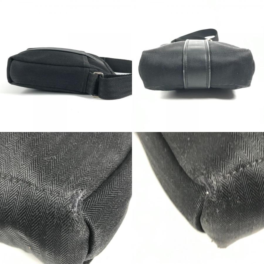 HERMES エルメス ロゴ アカプルコ カバン 斜め掛け ポシェット ショルダーバッグ ブラック メンズ【中古】 | HERMES | 07