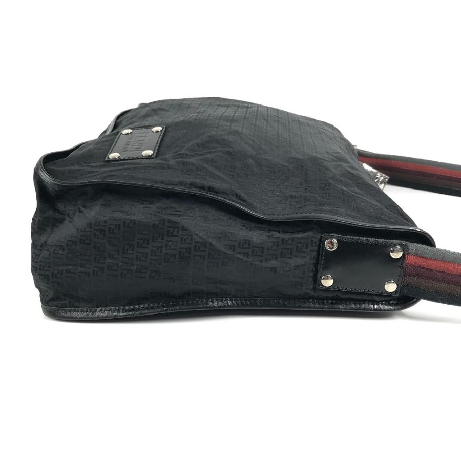 FENDI フェンディ 7VA148 ズッカ ロゴ カバン 斜め掛け
