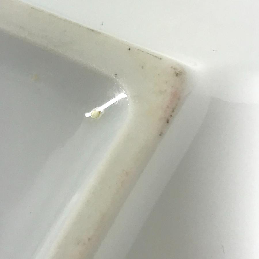 HERMES エルメス シェーヌダンクル ロゴ アッシュトレイ 皿 インテリア トレー 灰皿 ホワイト ユニセックス【中古】 | HERMES | 05