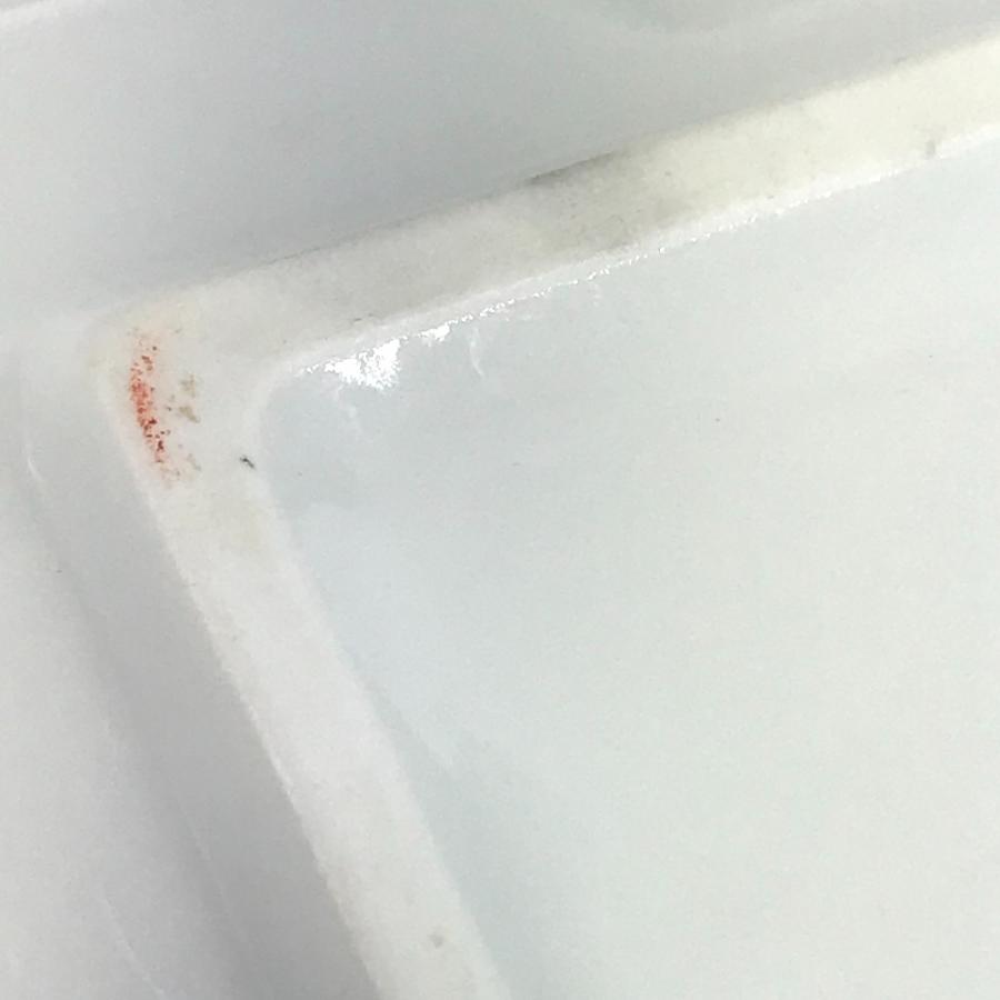 HERMES エルメス シェーヌダンクル ロゴ アッシュトレイ 皿 インテリア トレー 灰皿 ホワイト ユニセックス【中古】 | HERMES | 06