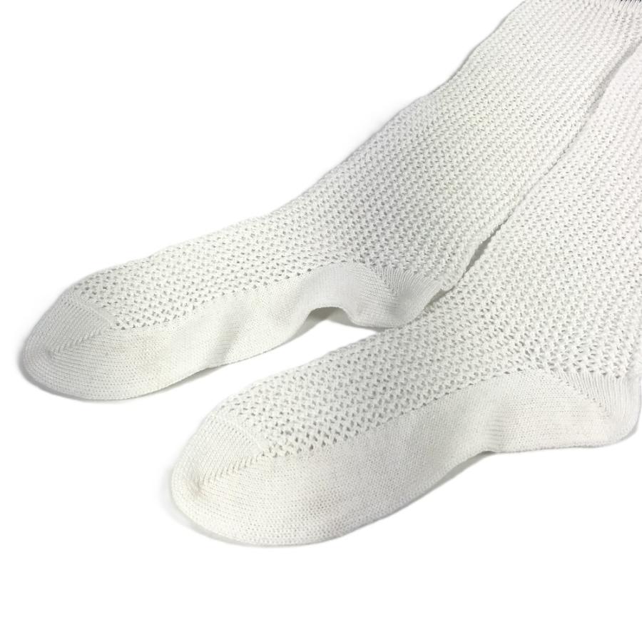 未使用 Dior ディオール ロゴ ニーハイソックス ハイソックス アクセサリー バイカラー 靴下 ホワイト レディース【中古】 |  | 07