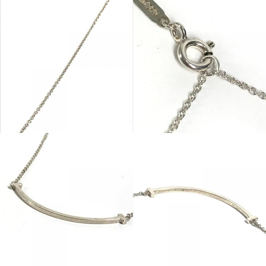 TIFFANY&Co. ティファニー Tスマイル ティースマイル ジュエリー アクセサリー チェーンネックレス ネックレス シルバー【中古】 | TIFFANY&Co. | 08
