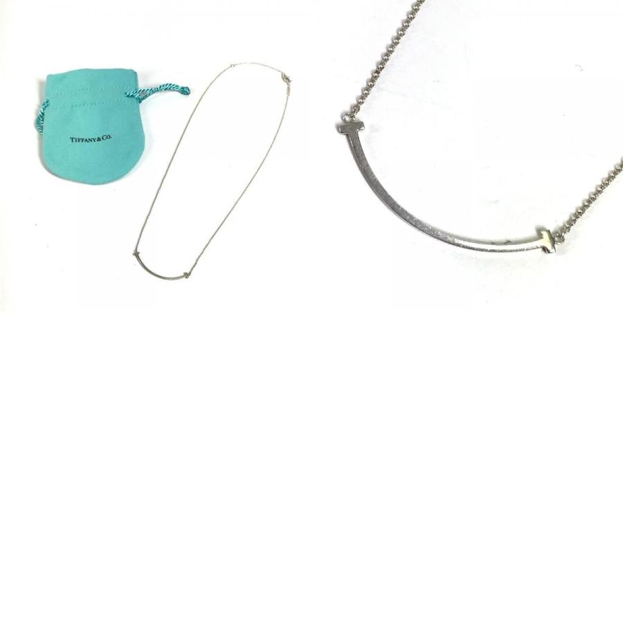 TIFFANY&Co. ティファニー Tスマイル ティースマイル ジュエリー アクセサリー チェーンネックレス ネックレス シルバー【中古】 | TIFFANY&Co. | 09