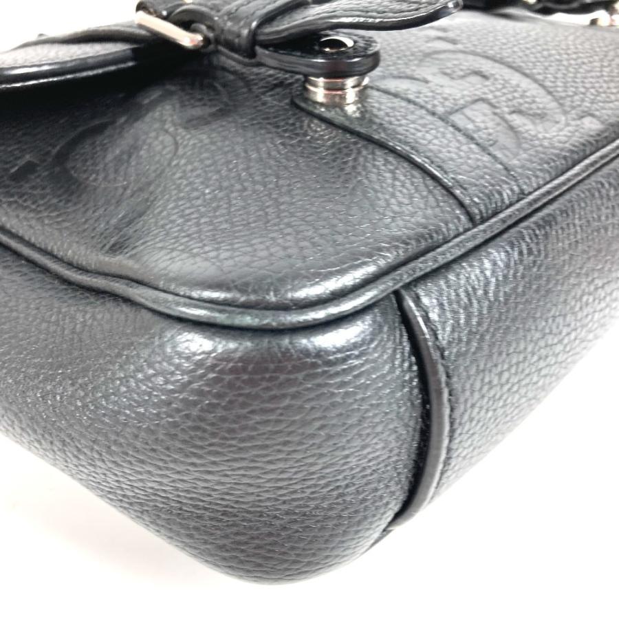 GUCCI グッチ  760234  ジャンボGG ミディアム メッセンジャーバッグ カバン 斜め掛け GG JUMBO MD ショルダーバッグ ブラック【中古】 | GUCCI | 05